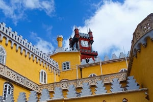 From Lisbon - Sintra, Pena, Regaleira, Peninha, & Coastline