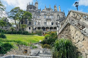 From Lisbon - Sintra, Pena, Regaleira, Peninha, & Coastline