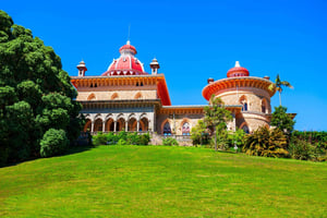 From Lisbon - SINTRA, Queluz, Monserrate, Castelo dos Mouros, and Azenhas do Mar