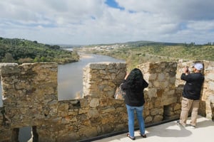 From Lisbon - Tomar, Christ Convent & Almourol Castle Tour