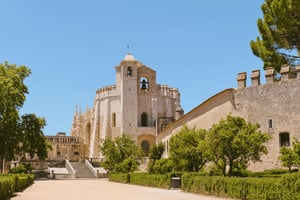 From Lisbon - Tomar, Convent of Christ & Almourol Castle