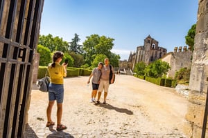 From Lisbon - Tomar, Convent of Christ & Almourol Castle