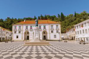 From Lisbon - Tomar, Convent of Christ & Almourol Castle