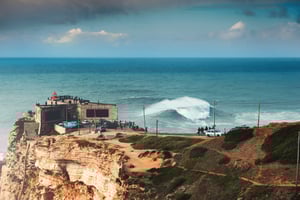 From Lisbon - Tour to Óbidos and Nazaré - Medieval Village, Ginja, and Giant Waves
