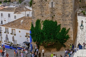 Full-day private tour to medieval Óbidos and Nazaré village
