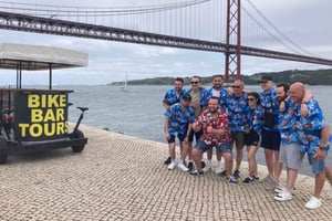 1-Hour Beer Bike Tour with Draft Beer & Sangria Ride