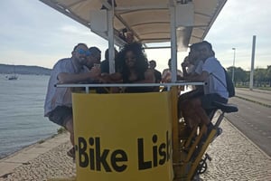 1-Hour Beer, Sangria or Wine Bike Sightseeing Tour