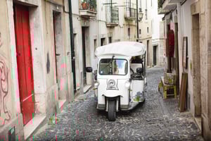 2h Old Lisbon Tuk Tuk Tour