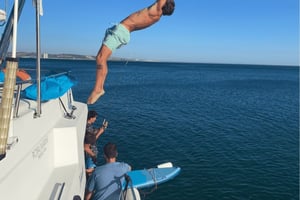 3H Private Luxury Catamaran Tour with Swimming