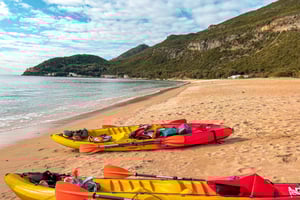 Arrábida Kayak and Coasteering Adventure Tour