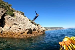 Arrábida Kayak and Coasteering Adventure Tour