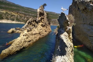 Arrábida Kayak and Coasteering Adventure Tour