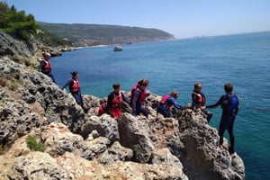 Arrábida Kayak and Coasteering Adventure Tour