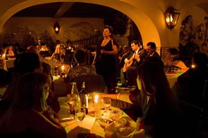 Authentic Fado Show, Dinner and Night Tour