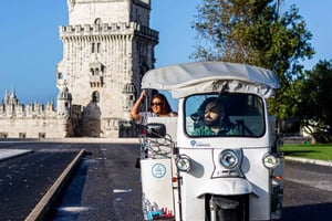 Lisbon: Belém Tuk Tuk Tour with Pastel de Nata Tasting