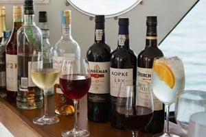 Lisbon; Boat Sunset Port Wine Tasting & Traditional Snacks