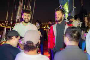 Lisbon Christmas Lights Cruise on the Tagus with Hot Drinks