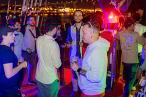Lisbon Christmas Lights Cruise on the Tagus with Hot Drinks