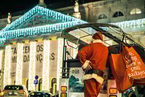 Lisbon Christmas Lights: Private Tuk Tuk Experience