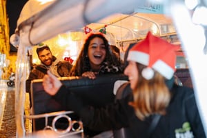 Lisbon Christmas Lights: Private Tuk Tuk Experience