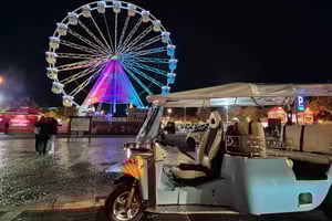 Christmas Lights Tuk-Tuk Tour with Local Guide