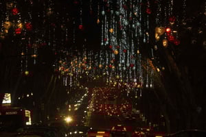 Lisbon: Christmas Lights TukTuk Tour + Wonderland Drop-Off