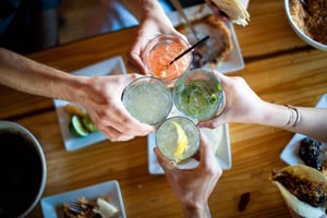 Cocktail tasting - outdoor activity