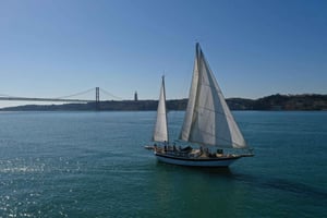 Daylight or Sunset on a Vintage Sailboat