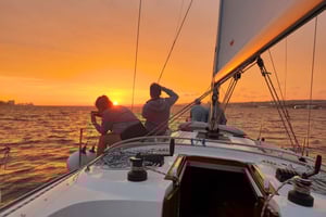 Daytime or Sunset Boat Cruise with History and Wine