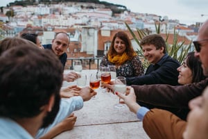 Evening Food & Wine Tour in Bairro Alto