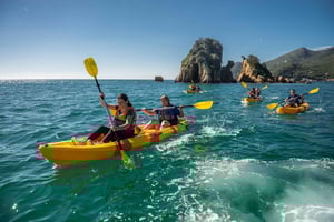 Kayak Tour Arrábida Natural Park, Setubal, Sesimbra