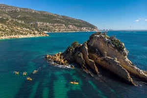 Kayak Tour Arrábida Natural Park, Setubal, Sesimbra