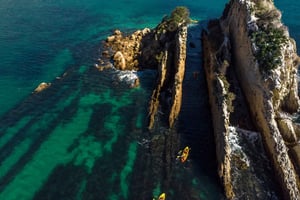 Kayak Tour Arrábida Natural Park, Setubal, Sesimbra
