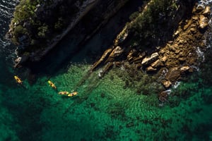 Kayak Tour Arrábida Natural Park, Setubal, Sesimbra