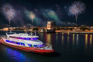 New Year's Eve Cruises with DJ, Open Bar & Fireworks