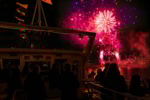 New Year's Eve Cruises with DJ, Open Bar & Fireworks