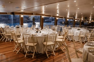 New Year's Eve on the VIP Ship with Gala Dinner, DJ, and Premium Open Bar