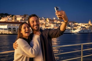 Lisbon Night Cruise: Illuminated Sights on the Tagus River