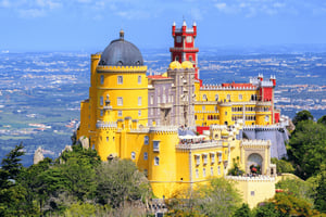 Pena Palace, Qta Regaleira, Moorish Castle & Cascais