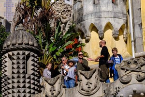 Pena Palace, Sintra, Roca & Cascais by Van