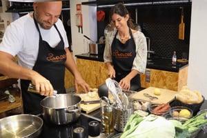 Portuguese street food cooking class with Drinks