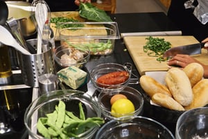 Portuguese street food cooking class with Drinks