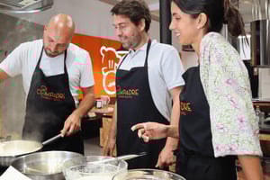 Portuguese street food cooking class with Drinks