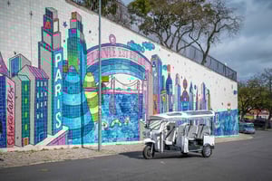 Lisbon: Private City Tour in Alfama and Chiado with Tuk Tuk