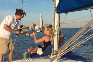 Private Sunset Sailing Tour with Champagne