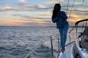 Private Tagus River Sunset Cruise on a Luxury Boat