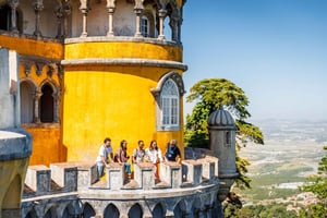 Sintra Cascais & Pena Palace Small Group Tour