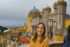 Sintra, Pena, Cabo da Roca, Cascais Tour with Pickup