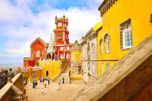 Sintra, Pena, Cascais & Cabo Day Tour With Tickets
