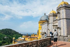 Sintra, Pena Palace, Moorish Castle & Qta. Regaleira